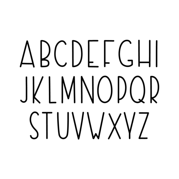 Giraffe_gross Giraffe - Schriftart