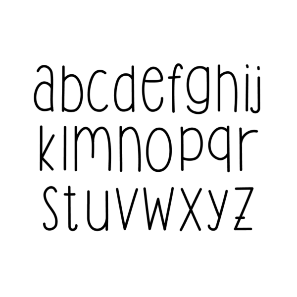 Giraffe_klein Giraffe - Schriftart