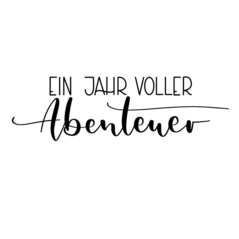 Gutscheinvorlagen - Ein Jahr voller Abenteuer