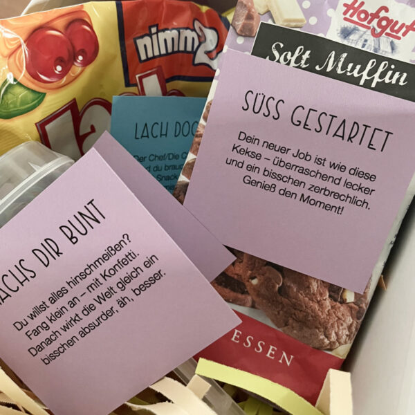 Du hast einen neuen Job Box